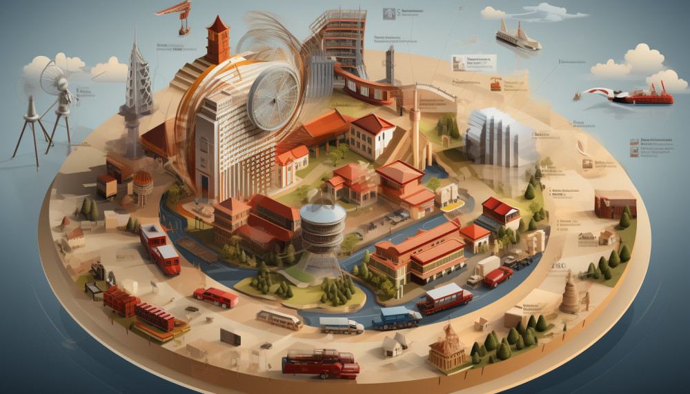 What are the main growth sectors in China?